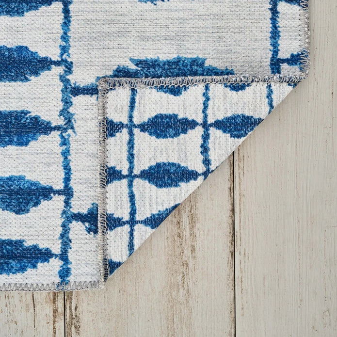 Karaca Kashmir Carpet Decorative Art Trend Santroni Double Sided 120x180 cm 200.19.01.1454 -  Rugs - ebarza Furniture UAE | Shop Modern Furniture in Abu Dhabi & Dubai - مفروشات ايبازرا في الامارات | تسوق اثاث عصري وديكورات مميزة في دبي وابوظبي