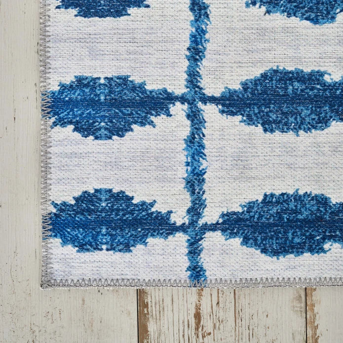 Karaca Kashmir Carpet Decorative Art Trend Santroni Double Sided 120x180 cm 200.19.01.1454 -  Rugs - ebarza Furniture UAE | Shop Modern Furniture in Abu Dhabi & Dubai - مفروشات ايبازرا في الامارات | تسوق اثاث عصري وديكورات مميزة في دبي وابوظبي