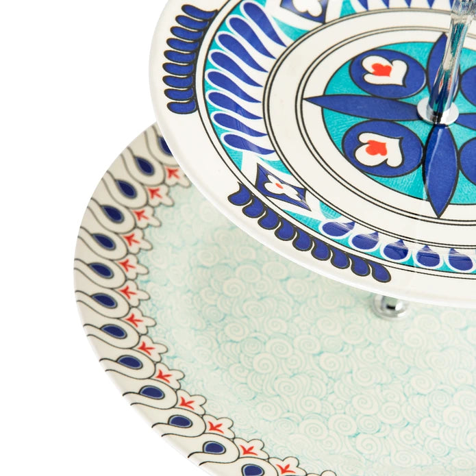 Karaca Mai Seljuk Series Storey Cookies 153.03.07.9028 -  Plates - ebarza Furniture UAE | Shop Modern Furniture in Abu Dhabi & Dubai - مفروشات ايبازرا في الامارات | تسوق اثاث عصري وديكورات مميزة في دبي وابوظبي