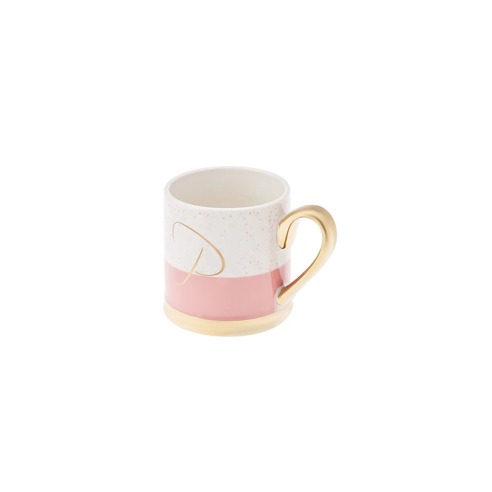Karaca Mug With Letter P 153.03.06.1623 -  Mugs - ebarza Furniture UAE | Shop Modern Furniture in Abu Dhabi & Dubai - مفروشات ايبازرا في الامارات | تسوق اثاث عصري وديكورات مميزة في دبي وابوظبي