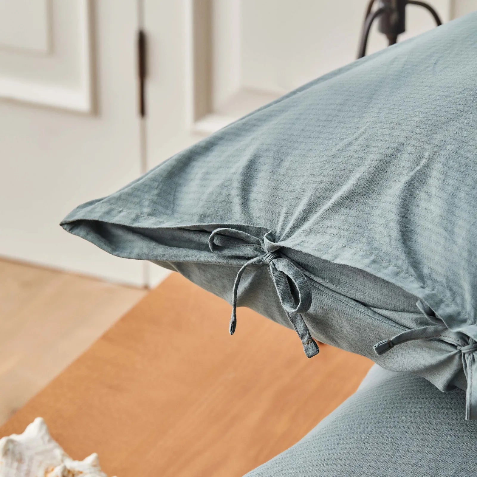 Karaca Nautica Home Pruva Green/Beige Double Sided Double Duvet Cover Set 180.01.01.0401 -  Bedding - ebarza Furniture UAE | Shop Modern Furniture in Abu Dhabi & Dubai - مفروشات ايبازرا في الامارات | تسوق اثاث عصري وديكورات مميزة في دبي وابوظبي