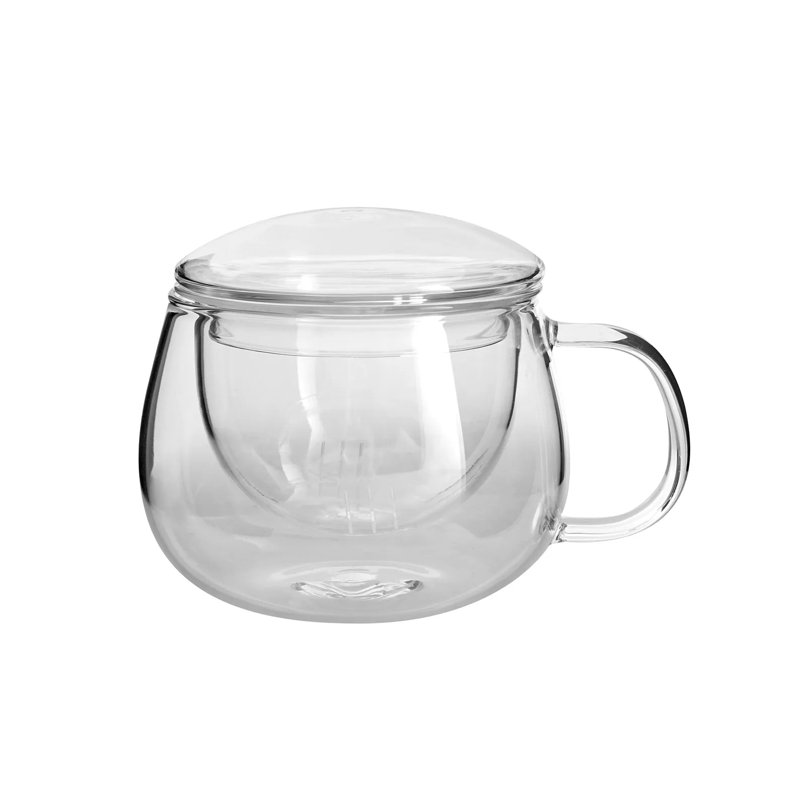 Karaca Pia Double Walled Lidded Mug 153.03.07.9849 -  Mugs - ebarza Furniture UAE | Shop Modern Furniture in Abu Dhabi & Dubai - مفروشات ايبازرا في الامارات | تسوق اثاث عصري وديكورات مميزة في دبي وابوظبي
