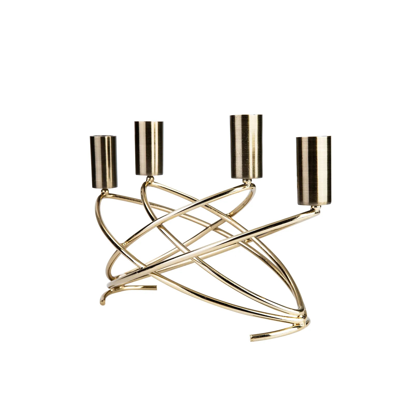 Karaca Ring 4 Candle Holder 30X13 Cm 153.19.01.1507 -  Candle Holders - ebarza Furniture UAE | Shop Modern Furniture in Abu Dhabi & Dubai - مفروشات ايبازرا في الامارات | تسوق اثاث عصري وديكورات مميزة في دبي وابوظبي