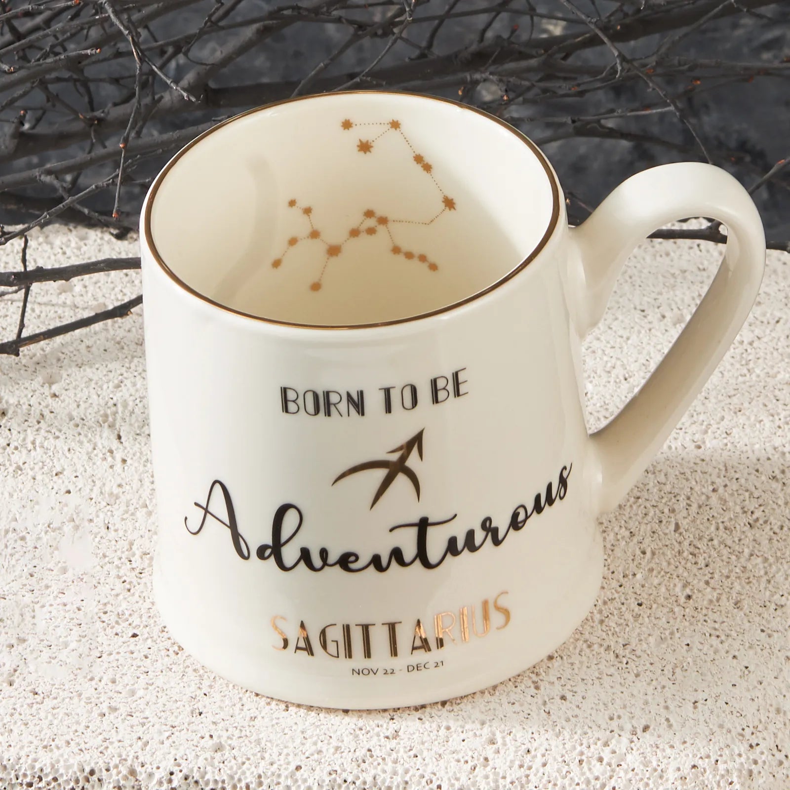 Karaca Sagittarius Zodiac Mug 153.03.06.5936 -  Mugs - ebarza Furniture UAE | Shop Modern Furniture in Abu Dhabi & Dubai - مفروشات ايبازرا في الامارات | تسوق اثاث عصري وديكورات مميزة في دبي وابوظبي