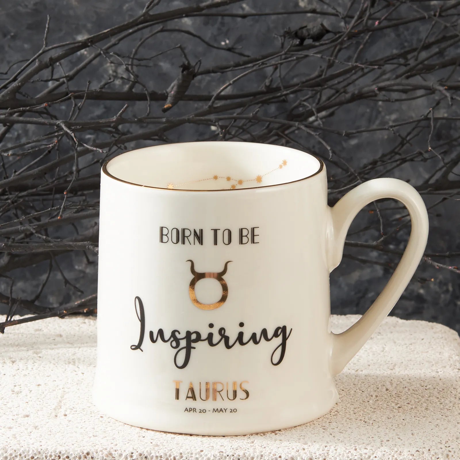 Karaca Taurus Horoscope Cup 153.03.06.5929 -  Mugs - ebarza Furniture UAE | Shop Modern Furniture in Abu Dhabi & Dubai - مفروشات ايبازرا في الامارات | تسوق اثاث عصري وديكورات مميزة في دبي وابوظبي