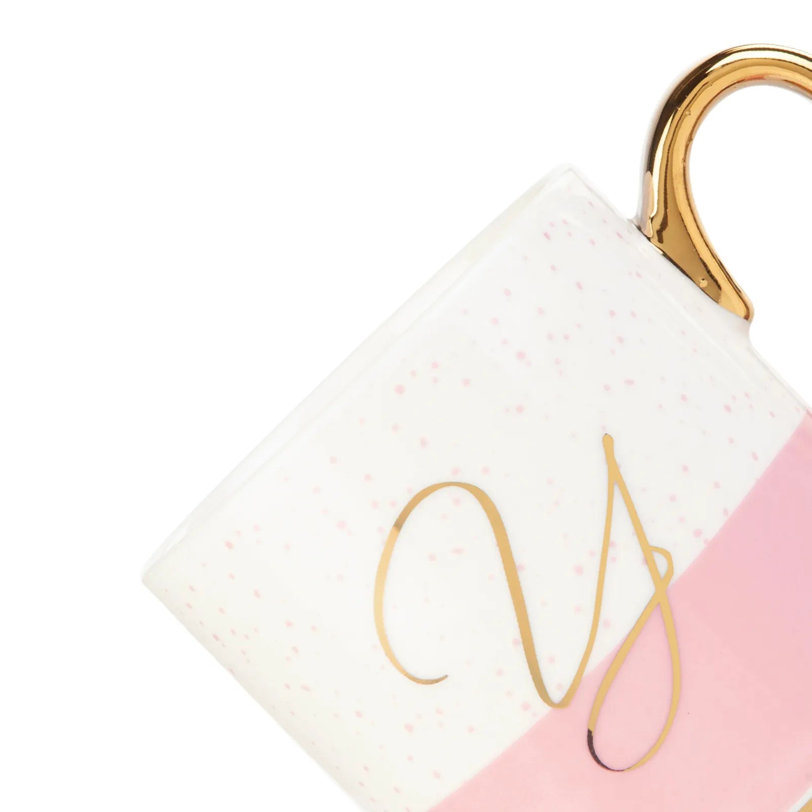 Karaca Y Lettered Mug 153.03.06.1629 -  Mugs - ebarza Furniture UAE | Shop Modern Furniture in Abu Dhabi & Dubai - مفروشات ايبازرا في الامارات | تسوق اثاث عصري وديكورات مميزة في دبي وابوظبي