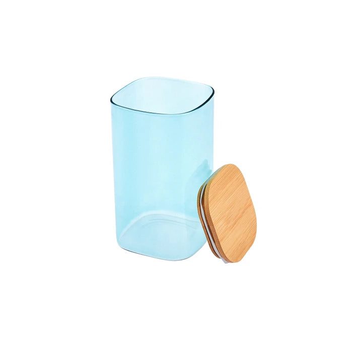 Karaca Zoro Glass Storage Container 153.03.08.3334 -  Spice Sets - ebarza Furniture UAE | Shop Modern Furniture in Abu Dhabi & Dubai - مفروشات ايبازرا في الامارات | تسوق اثاث عصري وديكورات مميزة في دبي وابوظبي