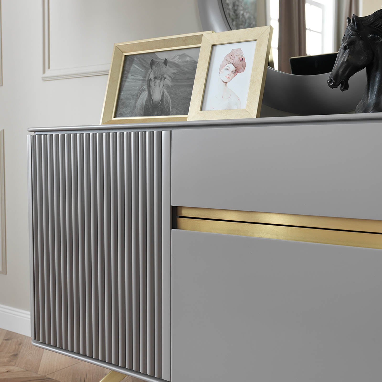 Malena Queen Bedstead Malena001-P-Bed -  Bedsteads - ebarza Furniture UAE | Shop Modern Furniture in Abu Dhabi & Dubai - مفروشات ايبازرا في الامارات | تسوق اثاث عصري وديكورات مميزة في دبي وابوظبي