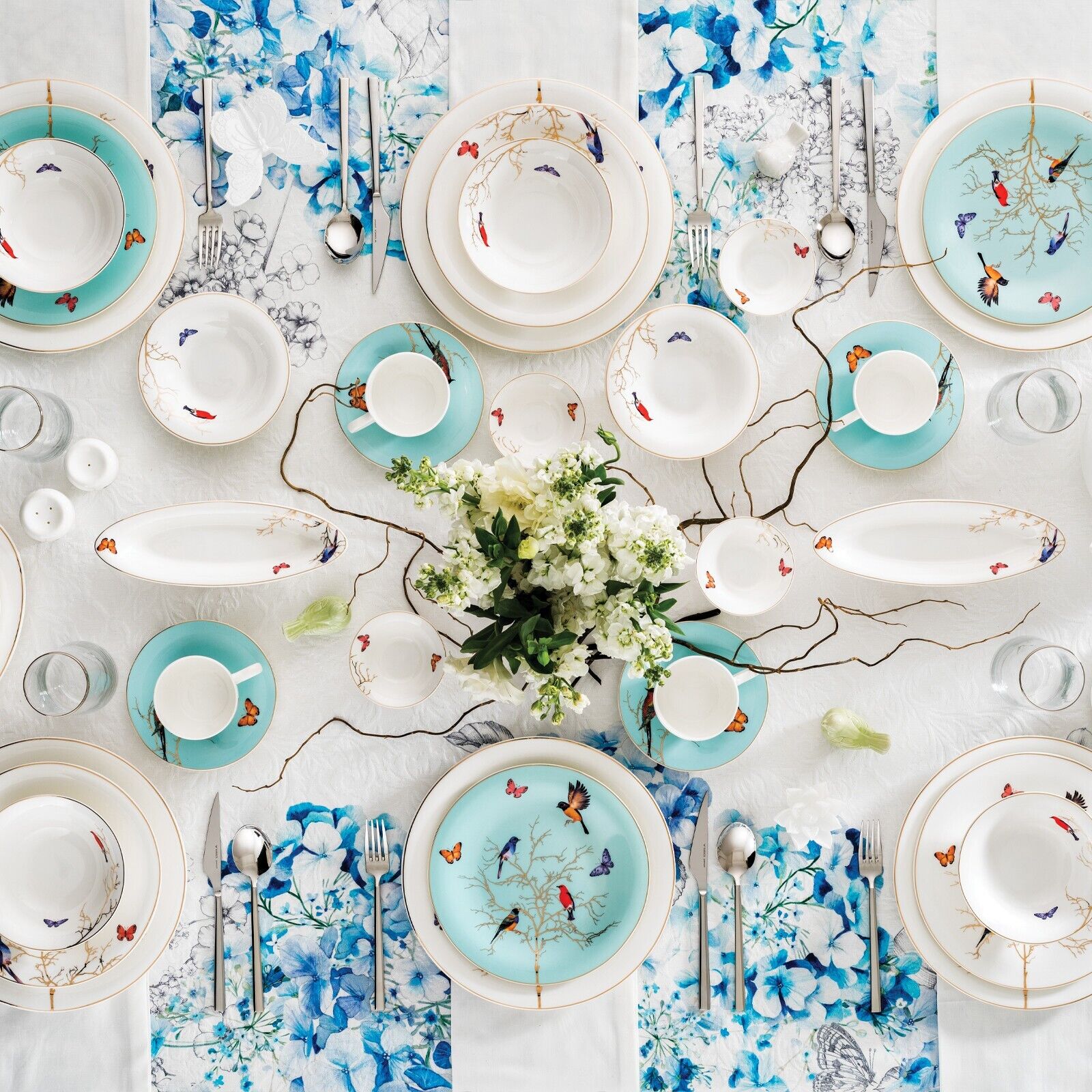 Karaca Fine Pearl Grace Mint 58 Pieces Pearl Dinnerware Set For 12 Persons 153.03.08.0609 -  Dinnerware Sets | كاراجا طقم عشاء لؤلؤي فاخر مكون من 58 قطعة من اللؤلؤ تكفي 12 شخصًا - ebarza Furniture UAE | Shop Modern Furniture in Abu Dhabi & Dubai - مفروشات ايبازرا في الامارات | تسوق اثاث عصري وديكورات مميزة في دبي وابوظبي