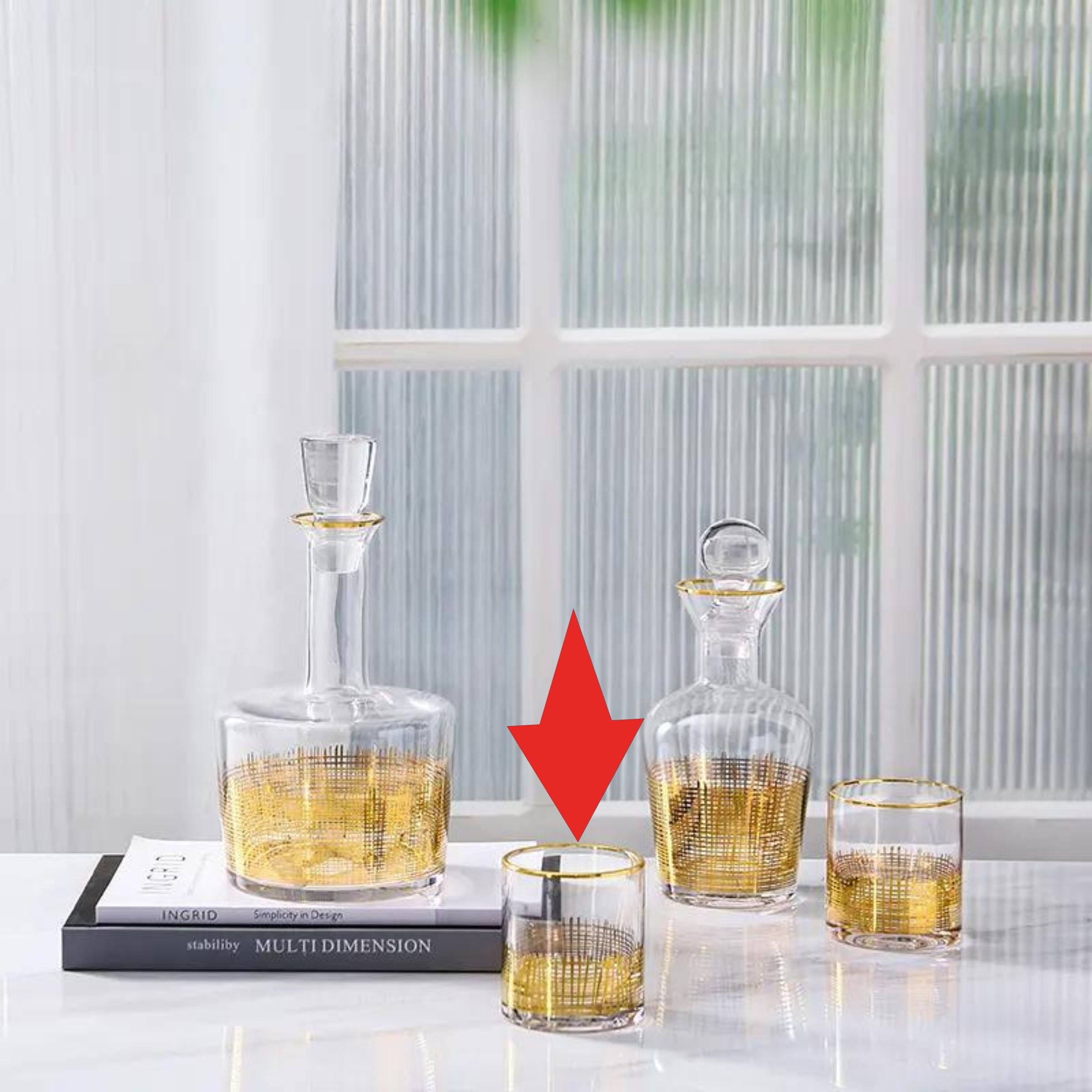 Water/Juice Glass Fl-K060 -  Drinkware - ebarza Furniture UAE | Shop Modern Furniture in Abu Dhabi & Dubai - مفروشات ايبازرا في الامارات | تسوق اثاث عصري وديكورات مميزة في دبي وابوظبي