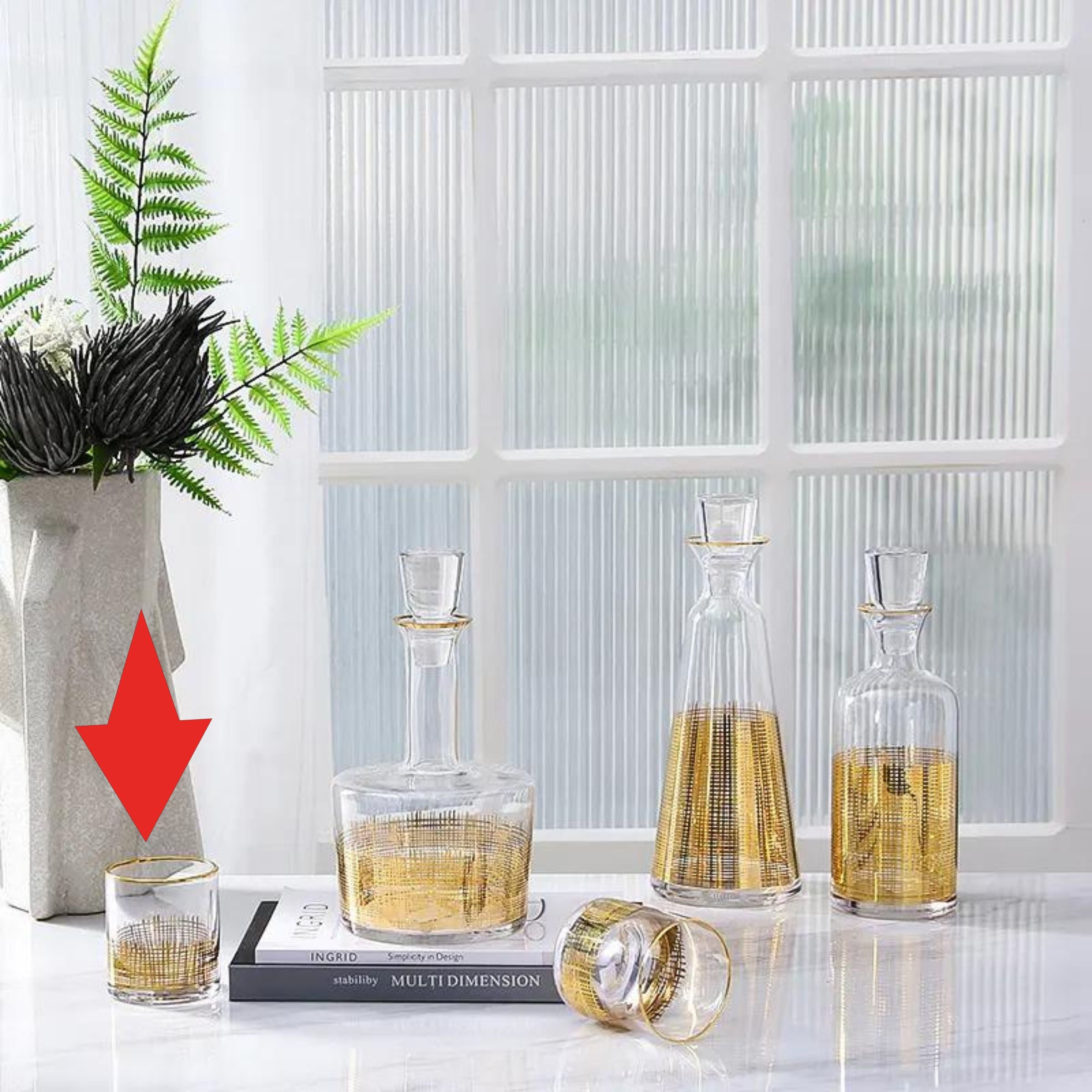 Water/Juice Glass Fl-K060 -  Drinkware - ebarza Furniture UAE | Shop Modern Furniture in Abu Dhabi & Dubai - مفروشات ايبازرا في الامارات | تسوق اثاث عصري وديكورات مميزة في دبي وابوظبي